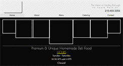Desktop Screenshot of lenasdeli.com